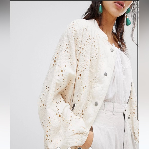 Free People Daisy Jane Bomber - Picture 5 of 10
